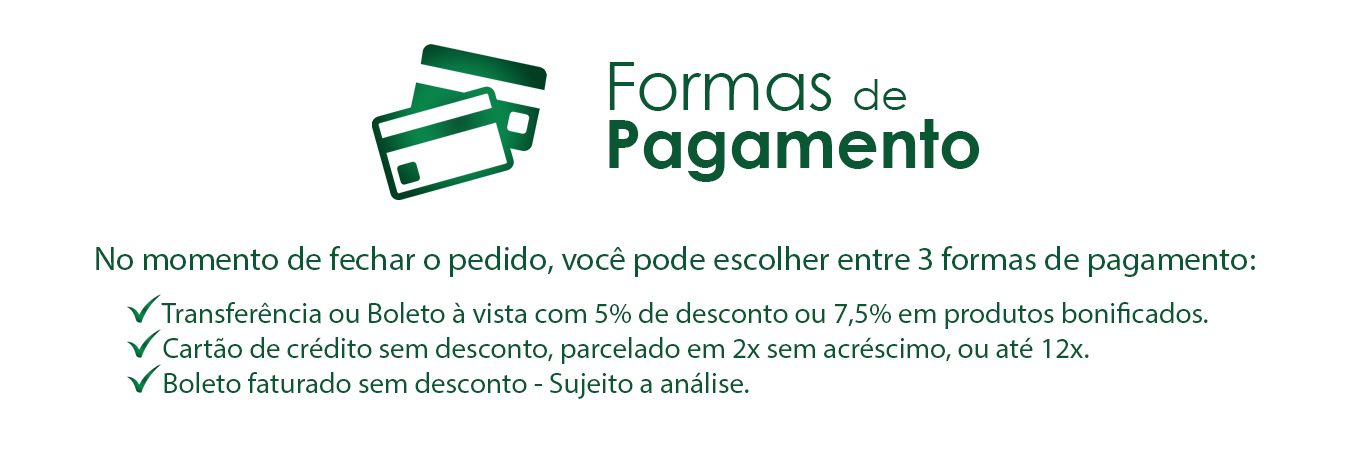 Banner Formas de Pagamento